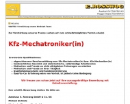 Website Autohaus Rosswog Ernst