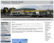 Website Autohaus Frank Kemnitz