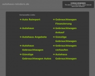 Bild Autohaus Reinders GmbH
