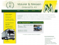 Bild Maurer & Niessen GmbH & Co Kommanditgesellschaft
