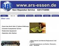 Website ARS Auto-Radio-Service R. Zschieschack