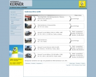 Website Autohaus Kerner