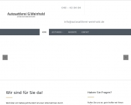 Bild Autosattlerei Weinhold