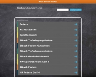 Bild Fintec-Spezial-Autozubehr GmbH