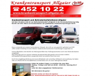 Bild Krankentransport Allgaier