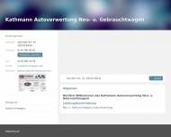 Bild Kathmann Autoverwertung Neu- u. Gebrauchtwagen