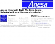 Bild AGESA Herwarth Rath Medizin-Labor-Rehatechnik