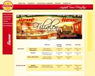 Website B�ckerei Hesse