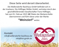Bild Weinzierl Wallersdorfer Backhaus GmbH