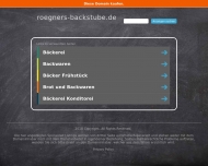 Bild Rgner's Backstube Hans-Dieter Koslowski