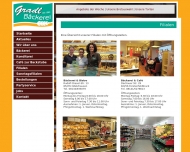 Website Bäckerei & Frischmarkt Gradl