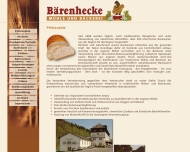 Website M�hle und B�ckerei B�renhecke Raiffeisengenossenschaft e.G.