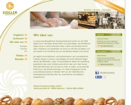 Website Bäckerei Konditorei Ziegler Bäckerei