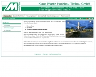 Bild Klaus Martin Hochbau -Tiefbau Gesellschaft mit beschrnkter Haftung