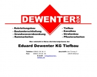 Bild Eduard Dewenter KG Tiefbau