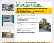 Bild B.A.T. Buckower Abbruchtechnik GmbH