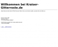 Bild Kraiser Hans Gitterroste