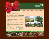 Z?chtung von Rosen, Dahlien und Edelh?lzern Baumschulen Deegen