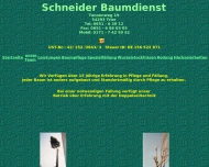 Bild Schneider Reinhard Landschaftsbau - Baumpflege