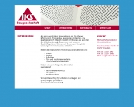 Website IKS Innenausbau Kaiser und Schieferdecker Baugesellschaft