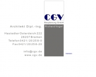 Bild CGV Bauplanung GmbH