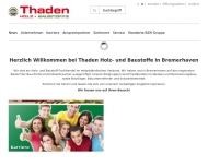 Bild Thaden GmbH & Co. Holz- und Baustoffhandel KG