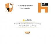 Bild Hofmann Gnther Baugeschft Maurermeister