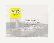 Bild BHR Baumaschinenbetrieb Handel mit Baustoffen und Maschinen Recycling GmbH