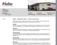 Bild Farben Mller Fachzentrum Teppichbden-Gardinen-Tapeten-Farben Inh. Gerald Schfer