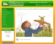 Bild Holzwurm Spielsachen
