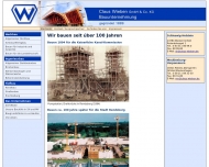 Bild Wieben Claus Bauunternehmung GmbH & Co. KG