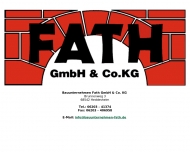 Bild Bauunternehmen Fath GmbH & Co. KG