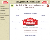 Bild Maier Franz Baugeschft, Bauunternehmen und Zimmerei