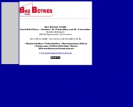 Bild Baubetrieb GmbH Bauunternehmung