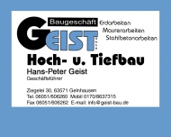Bild Geist Baugeschft GmbH