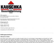 Bild Kauschka Hoch- Tiefbau GmbH