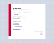 Bild ALLGE-BAU Allgemeine Bauausfhrungen GmbH