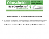 Bild Olmscheider Baugesellschaft mit beschrnkter Haftung