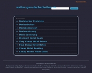 Bild Gau Walter Dacharbeiten Inh. Wolfgang Koch