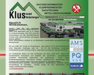 Bild Klus GmbH Bedachungen GF.: David Kerstan