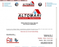 dachdecker - altomari - n?rnberg - dachdeckerei - bauflaschnerei - Altomari GmbH, Ihr Dachdecker-Fac...