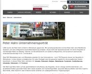 Website Hahn Peter