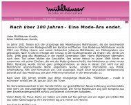 Bild Mhlhuser GmbH & Co Modehaus am Dom KG