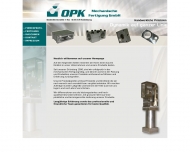 Bild OPK Gesellschaft fr mechanische Fertigung mbH