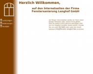 Bild Fenstersanierung Langhof GmbH