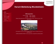 Bild Harsch Bekleidung