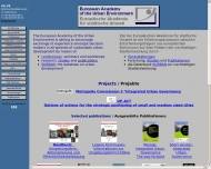 Bild Europ�ische Akademie f�r st�dtische Umwelt