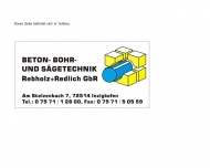 Bild Redlich Dietmar Betonbohr- und Sgearbeiten