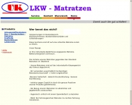 Bild UK-LKW Matratzen