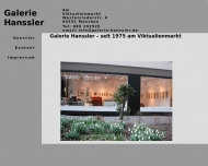 Galerie Hanssler Galerie Hanssler seit 1975 am Viktualienmarkt